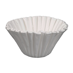 Flat coffee filter papers KONIG D635 mm, 125 pcs/pack